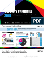 2018 IDG Security Priorities Survey
