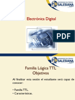 TTL y CMOS familias lógicas