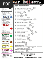Colour Idioms