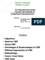 Accident Prevention Using Case Based Reasoning in Construction Industry