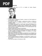 Biografía de Víctor García Hoz