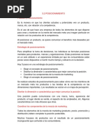 posicionamiento