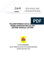 SPLN S5.002 2008 TELE INFORMASI DATA UNTUK PEMELIHARAAN INSTALASI SISTEM TL.pdf