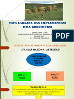 Tata Laksanan Dan Implementasi Icra Renovasi Juli 2018