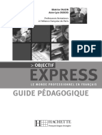 Guide Pedagogique Obj Express PDF