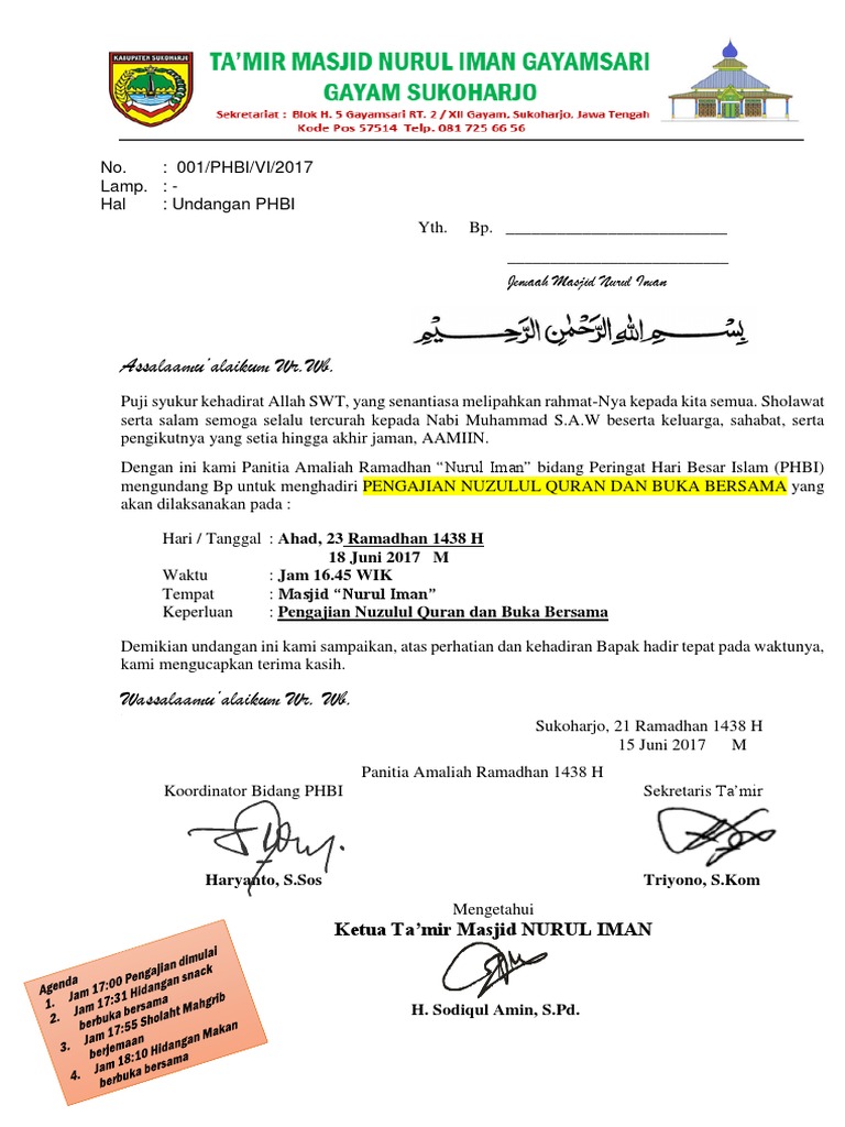 Undangan Pengajian Buber Pdf