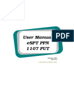 Dok User Manual Espt PPN 1107 Put Ver 3 0