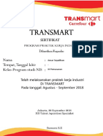 Daftar Nilai Pelaksanaan Praktik Industri