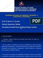 Alcalóides derivados do triptofano na UFPA