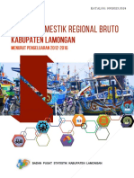 Produk Domestik Regional Bruto Menurut Pengeluaran Kabupaten Lamongan 2012-2016(1)