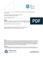 The Real-Time Measurement of Wear Using Ultrasonic Reflectometry