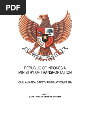 Casr 19 Amd 0 Safety Management System Pdf Risk Management Hazards