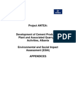 Project Antea Esia Appendices