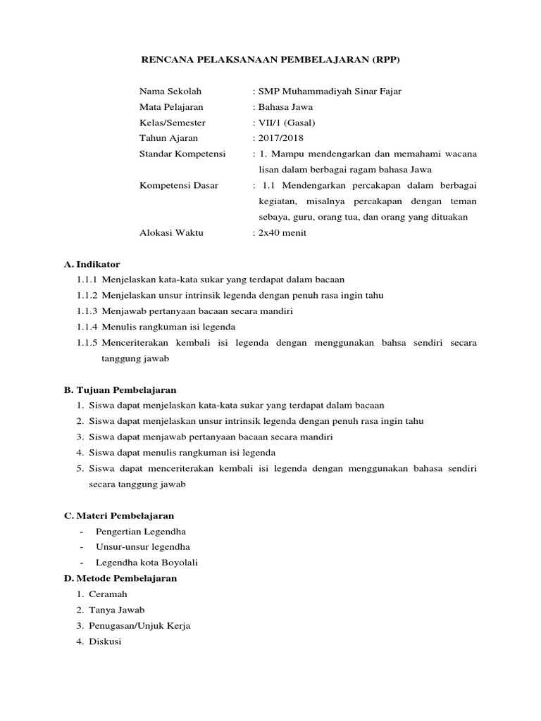 Unsur Intrinsik Drama Dalam Bahasa Jawa - Berbagai Unsur