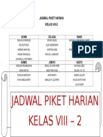 Jadwal Piket Harian