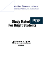 Study Material Economics 2009