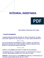 Integral Indefinida