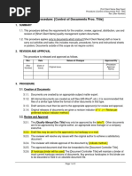 Procedure - Context of The Organization