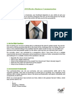 1lesson 14 - 12 Secrets of Effective Business Communication PDF