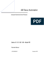 Fanuc Series 16 / 18 / 160 / 180 - Model PB Parameter Manual