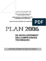 Plan Technique Secteur BTP 2006