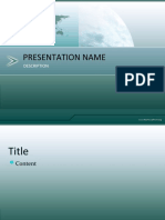 Presentation Name: Description