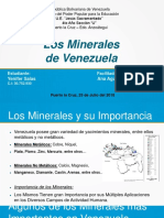 Los Minerales de Venezuela