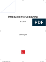 Joyner IntroductiontoComputing 1stEdition2