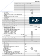 Rate Analysis Grout Pump