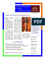 Kendriya Vidyalaya Ghaziabad (2nd Shift) Library Bulletin: BHAGAT SINGH:A Biographical Note