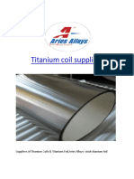 Titanium Coil Suppliers