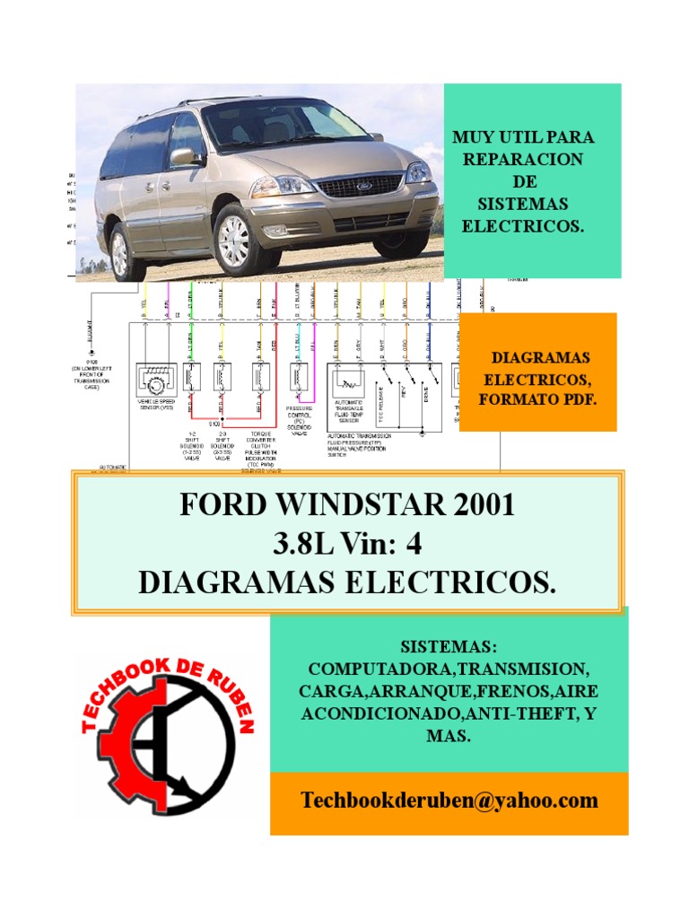 2001 ford windstar libro de diagramas pdf private transport