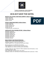 2018-2019 Bwes Save The Date