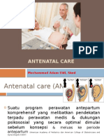 Antenatal Care: Mochammad Adam Eldi, Sked