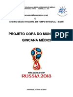 Projeto Copa Do Mundo Rússia - Interclasse