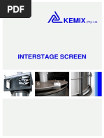 Kemix Interstage Screen Brochure | PDF | Multistage Rocket | Pump