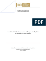 Guia básica Estructura y Funciones del Congreso.