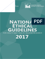 National Ethical Guidelines For Health and Health-Related Research 2017