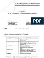 MDM Workshop 03-Technology & Implementation Options (לקריאה בלבד) (מצב תאימות)