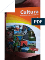 Portada e Indice de Cultura Hispanohablante