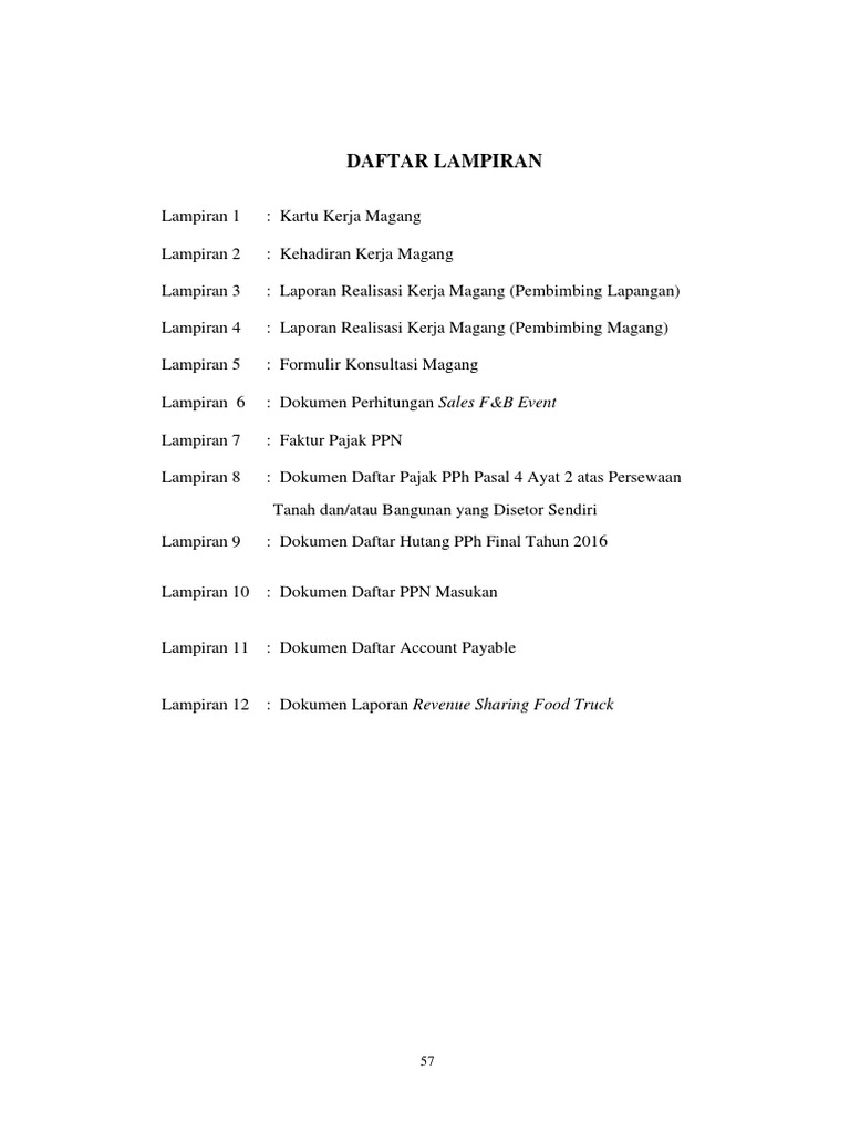 DAFTAR LAMPIRAN  skripsi akuntansi