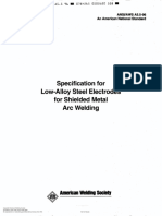 AWS A5.5-96 Specification For Low Alloy Steel Electrodes For Shielded Metal Arc Welding