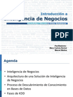 Introducción a la Inteligencia de Negocios y el Descubrimiento de Conocimiento en Bases de Datos (KDD