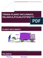 FISICA Palanca,Polea.plano Inclinado