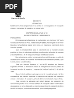 Decreto Legislativo #651
