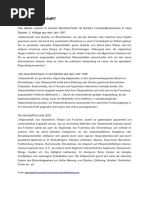 Was is Wissenschaft?