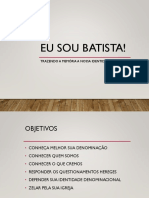 Eu Sou Batista!