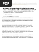 Christian Dunker sobre como a interação nas redes deforma a noção do 'eu'.pdf