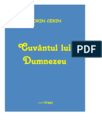 Sorin Cerin - Cuvantul Lui Dumnezeu