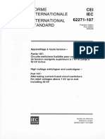 Iec 62271 107 High Voltage Swithgear and Controlgear Part 107